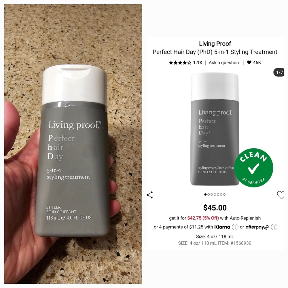 Living Proof Perfect hair day 5 in 1 styling treatment